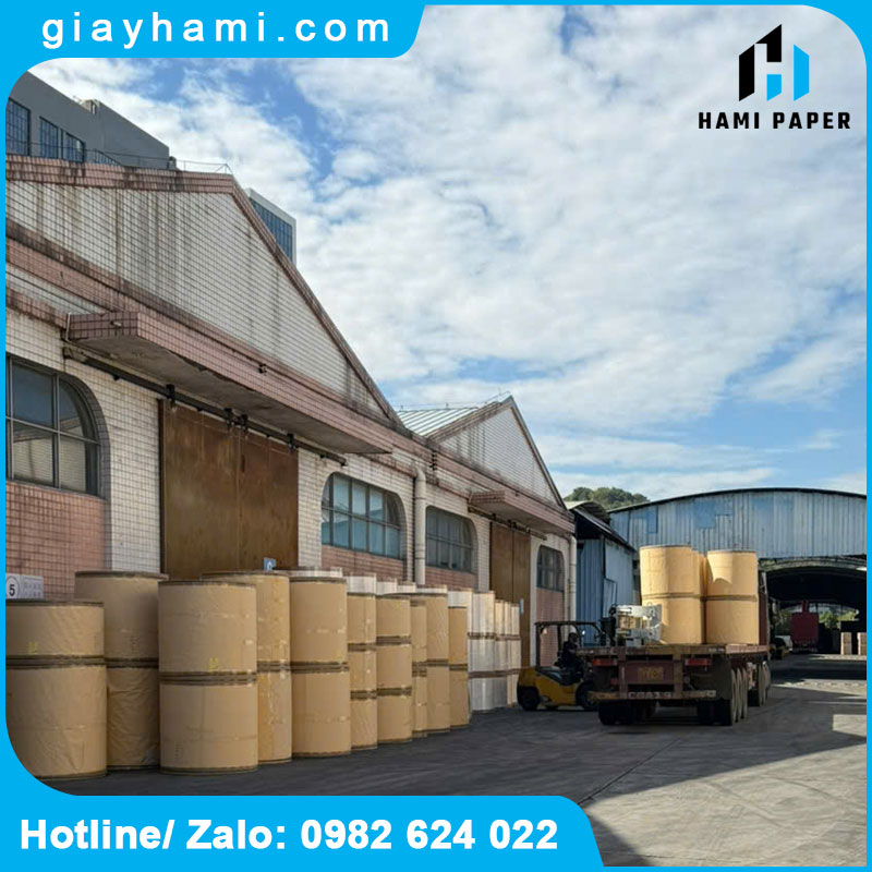 Kho giấy kraft cuộn HAMI 