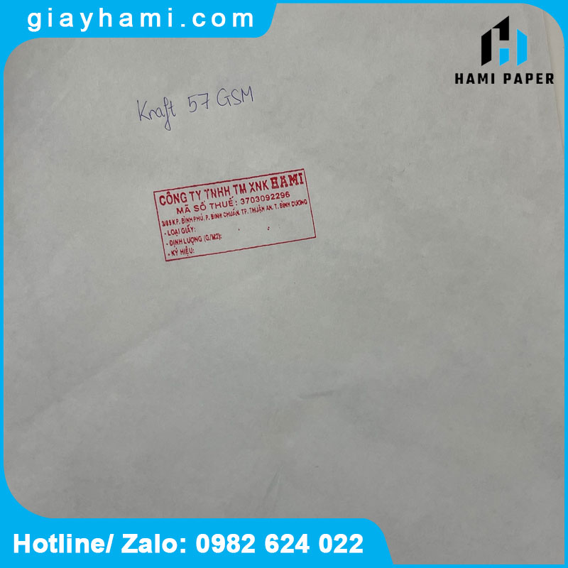 Giấy Kraft Trắng Canada