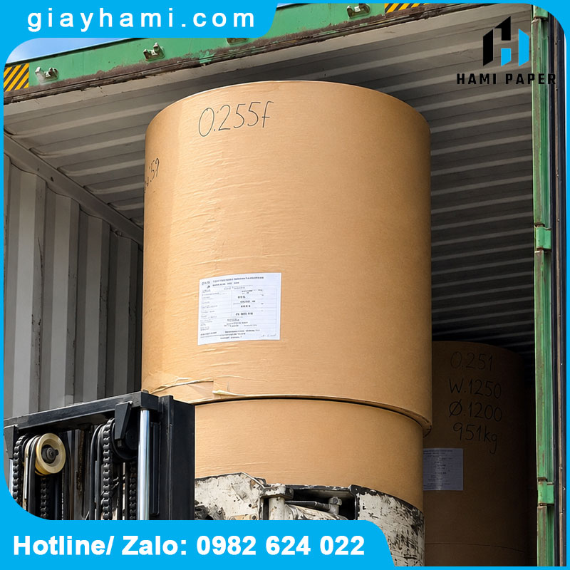 Giấy Kraft Nâu Cuộn